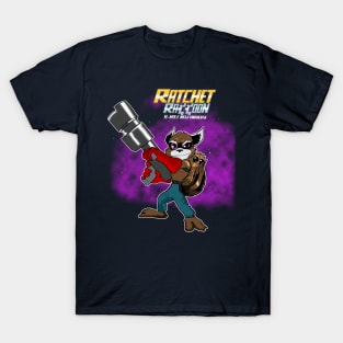 Ratchet Raccoon: A-Hole New Universe T-Shirt